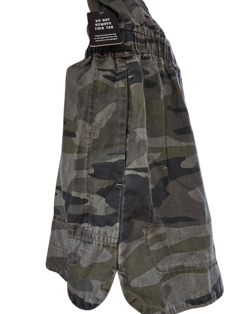 Express Green Camo Jumpsuit Romper